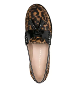 Stuart Weitzman Lottie Tassel loafers - Brown - サムネイル4