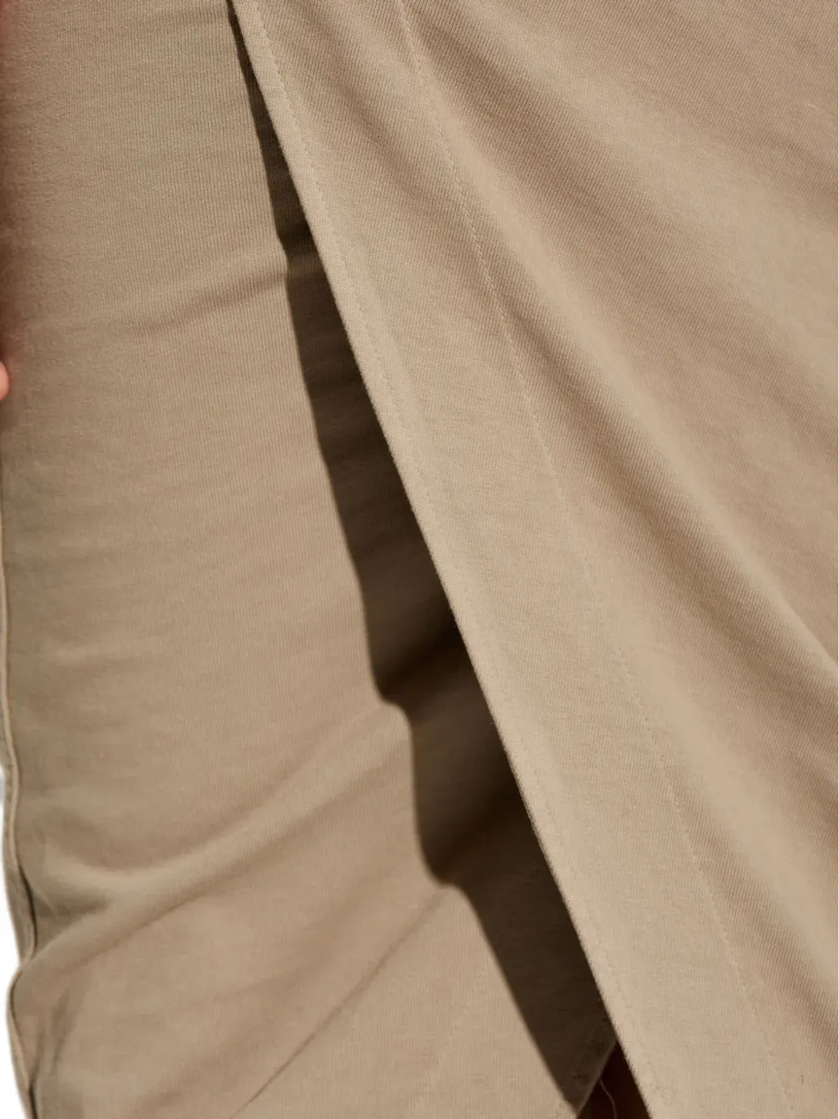 Rick Owens DRKSHDW プルオン ピラー ドローストリング マキシスカート - 画像5