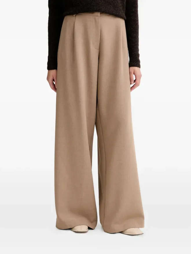 Sessùn Sessùn palazzo trousers - Neutralsの商品画像