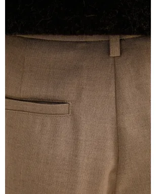 Sessùn palazzo trousers - Neutrals - サムネイル4