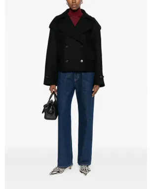 Maison Kitsuné クロップドピーコート - サムネイル2