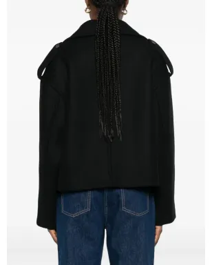Maison Kitsuné クロップドピーコート - サムネイル4