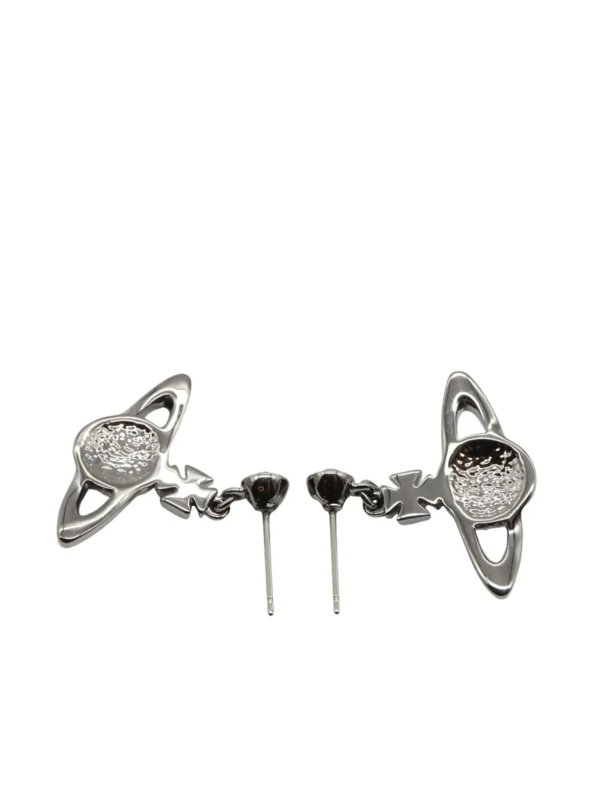 Vivienne Westwood Pre-Owned 2020s Orb-embellished earrings - Silver - 画像2