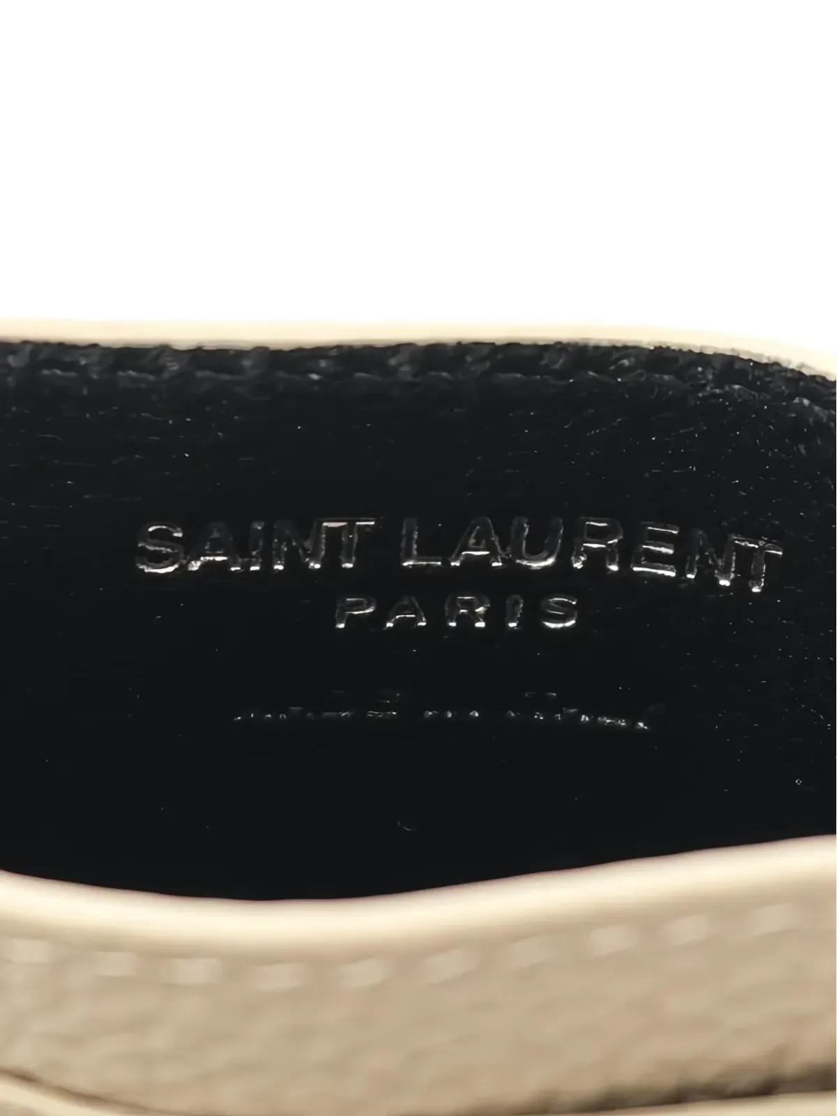 Saint Laurent Pre-Owned Cassandre レザー カードホルダー - 画像5