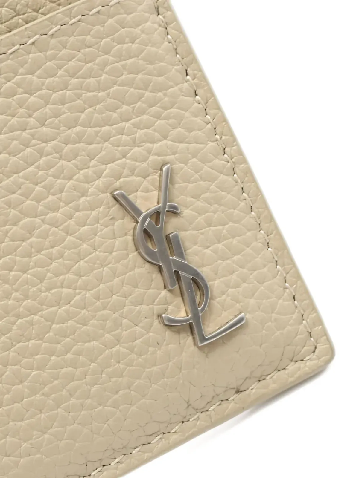 Saint Laurent Pre-Owned Cassandre レザー カードホルダー - 画像4