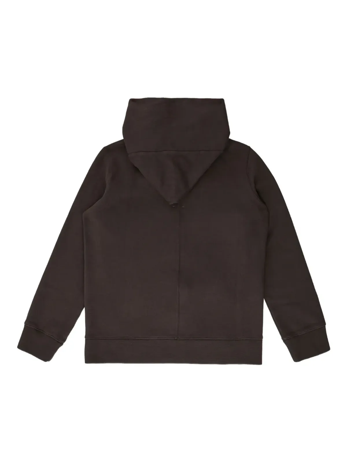 Rick Owens Kids ジップフードセーター（ブラウン） - 画像2