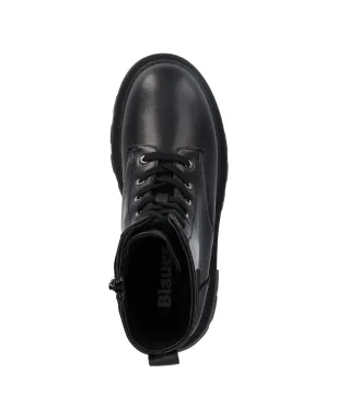 Blauer Kimmel lace-up lug-sole boots - Black - サムネイル3