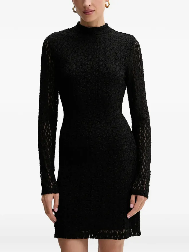 Bardot Bardot ハイネック テクスチャード ミニドレスの商品画像
