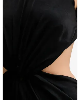 Bardot カットアウトマキシドレス - サムネイル5