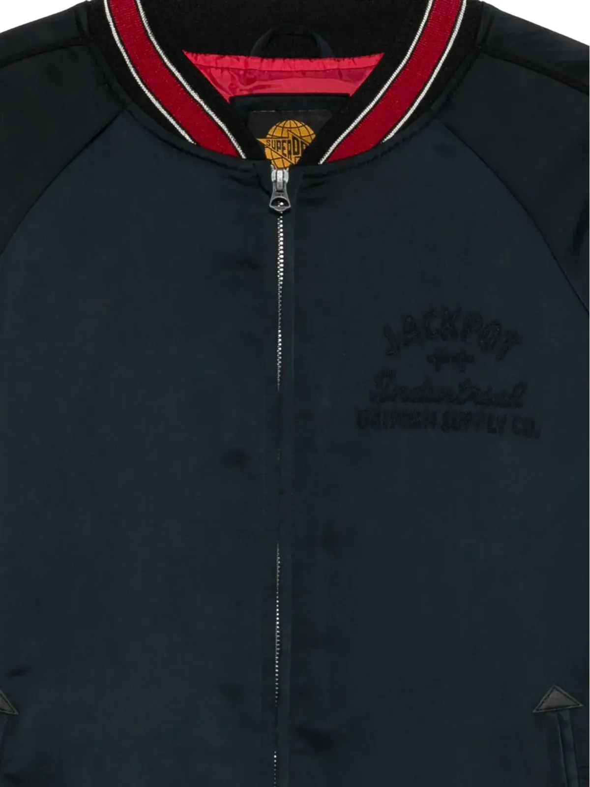 Superdry リブトリムボンバージャケット - 画像3