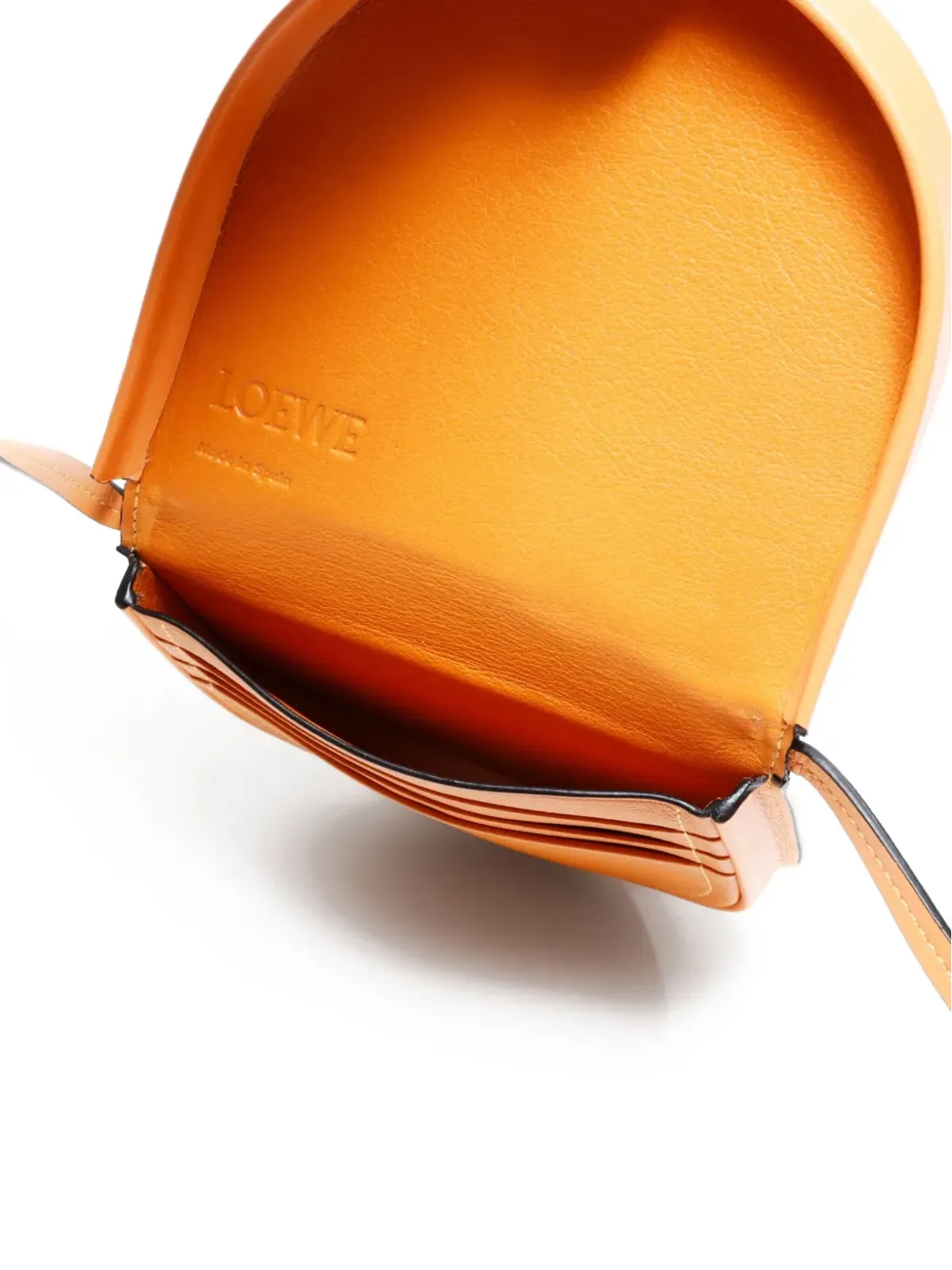 Loewe Pre-Owned 2000-2020年代 ヒールショルダーバッグ オレンジ - 画像4