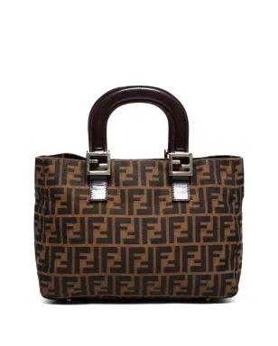 Fendi ビンテージ 1990-2000s Zucca ハンドバッグ - Brown - サムネイル2