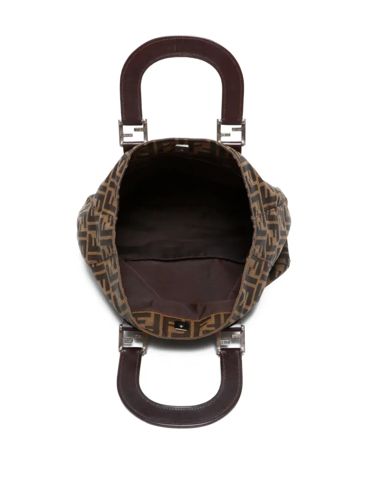 Fendi ビンテージ 1990-2000s Zucca ハンドバッグ - Brown - 画像4