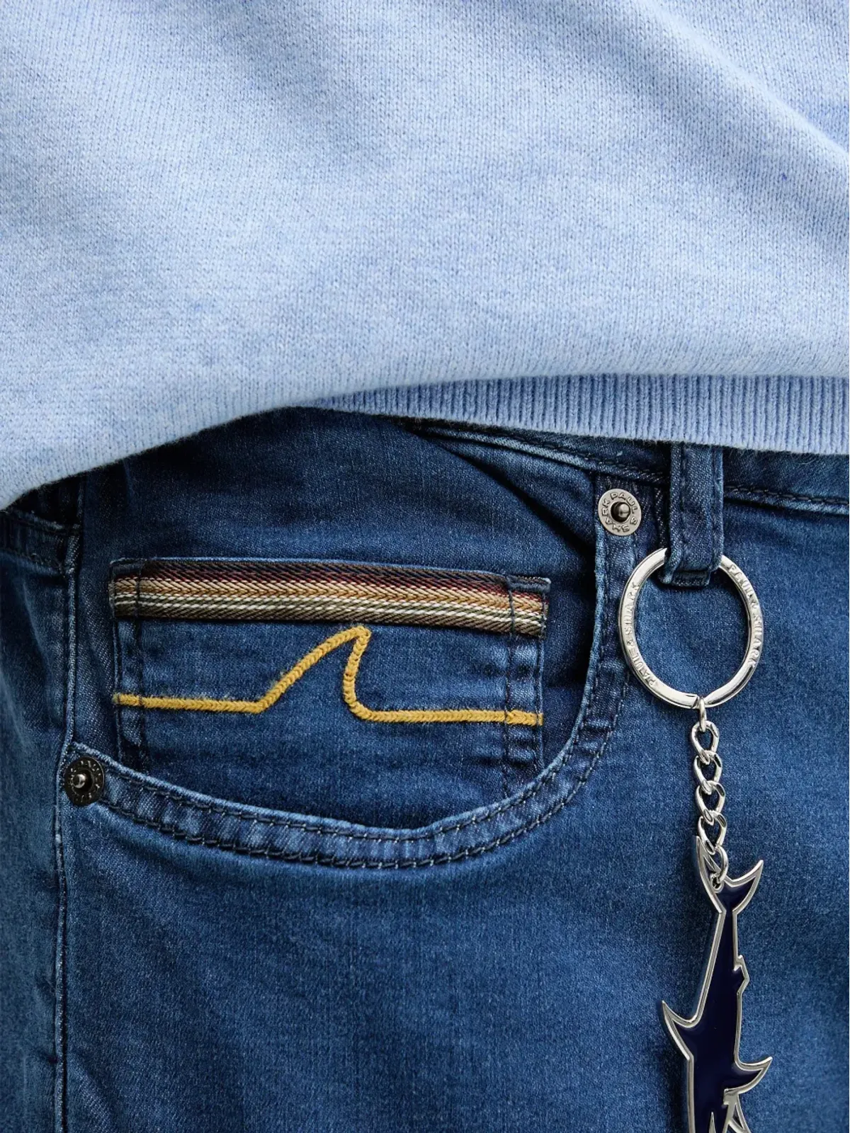Paul & Shark シャークモチーフジーンズ - 画像5
