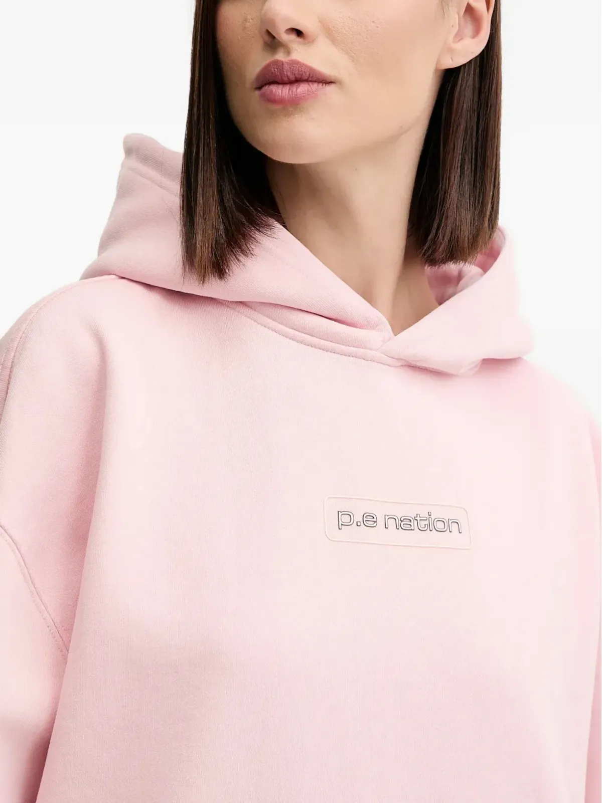 P.E Nation ロゴプリント フード付きフーディー - 画像4