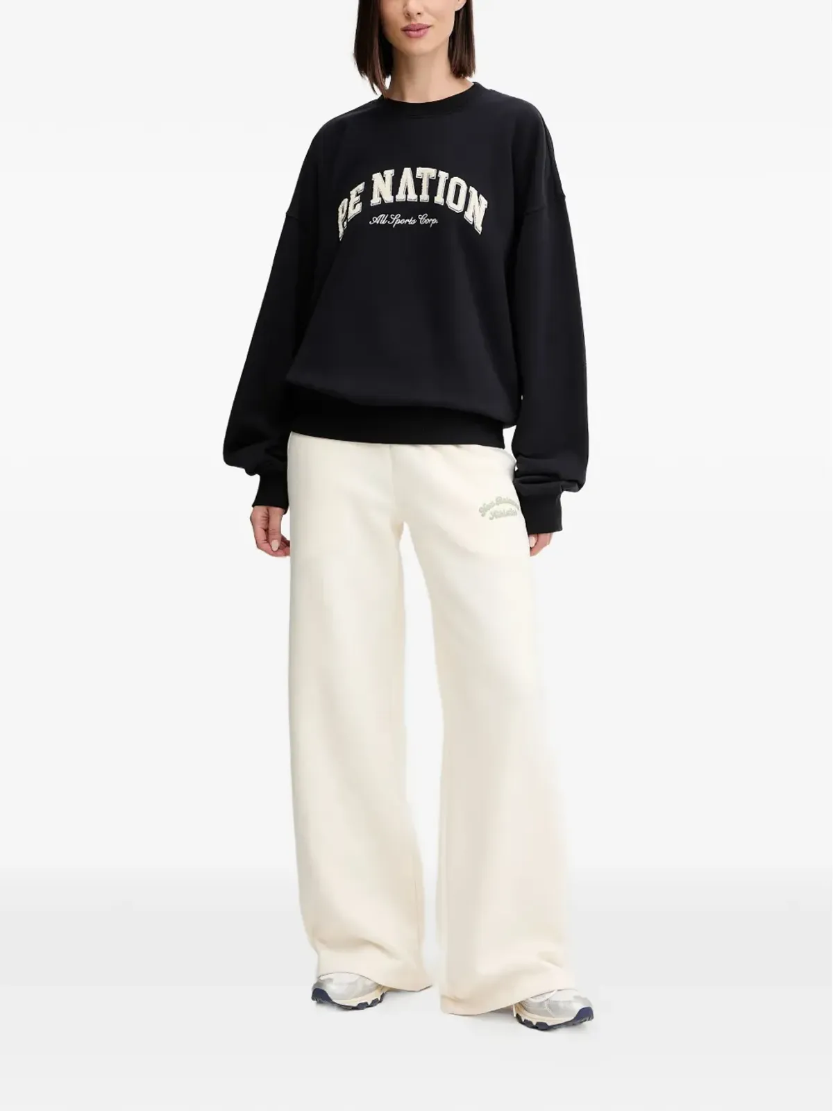 P.E Nation ロゴ クルーネック スウェット - 画像2