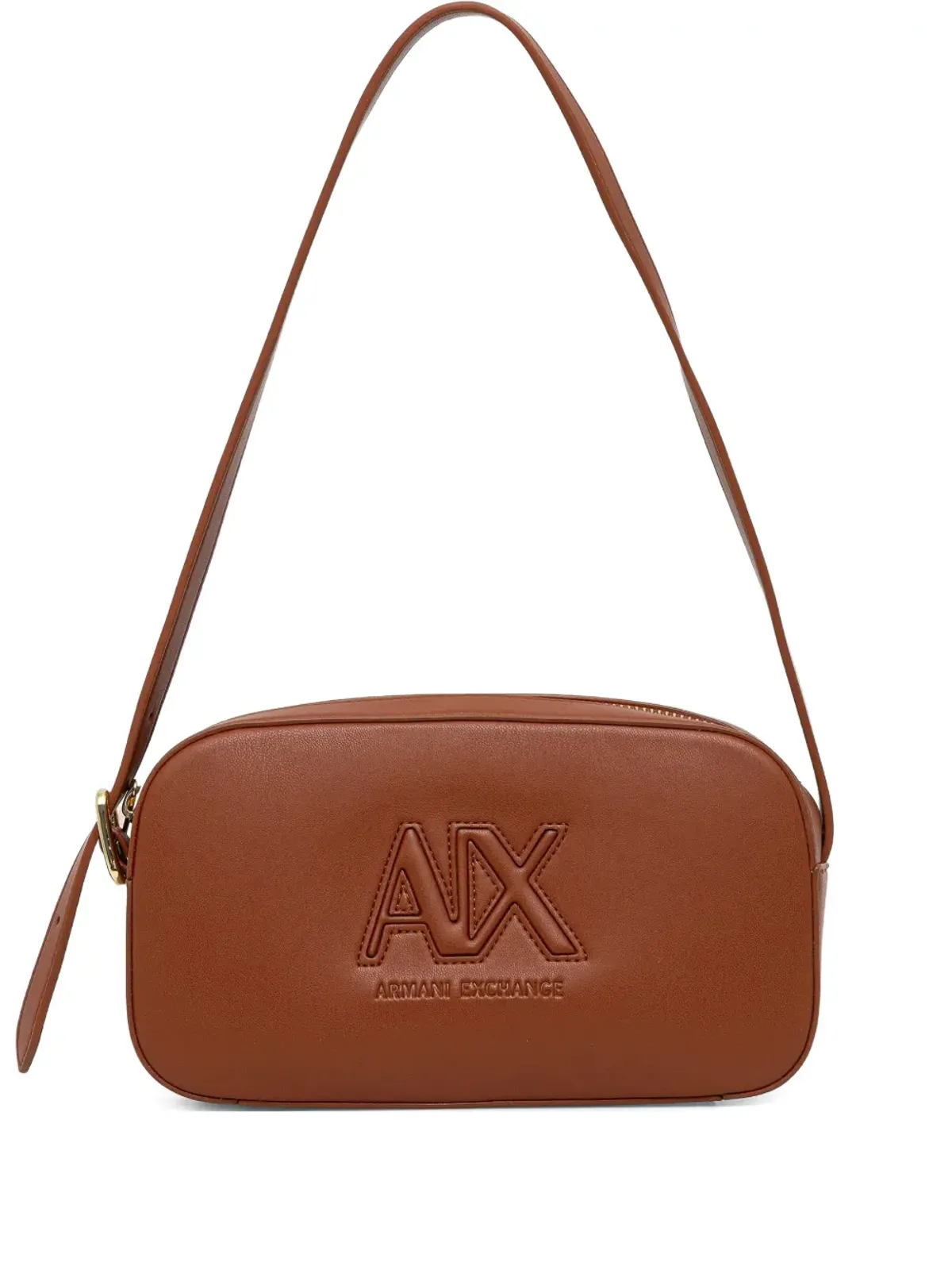 Armani Exchange ロゴエンボスショルダーバッグ - 画像1