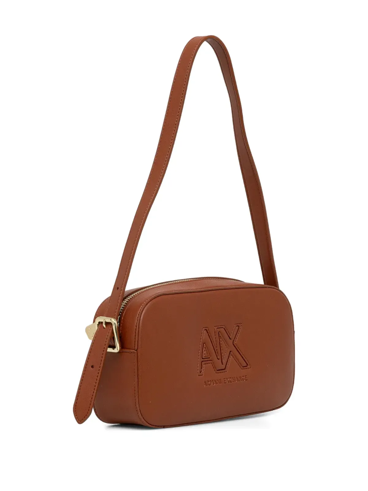 Armani Exchange ロゴエンボスショルダーバッグ - 画像2