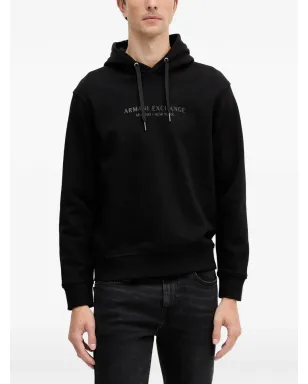 Armani Exchange ロングスリーブ ロゴディテール パーカー - サムネイル1