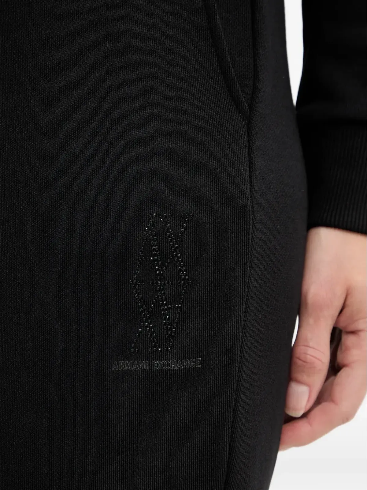Armani Exchange ロゴディテール ドローストリング トラックパンツ - 画像4