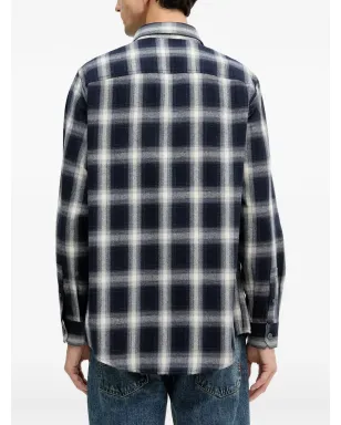 Armani Exchange チェック柄ポケットシャツ - サムネイル3