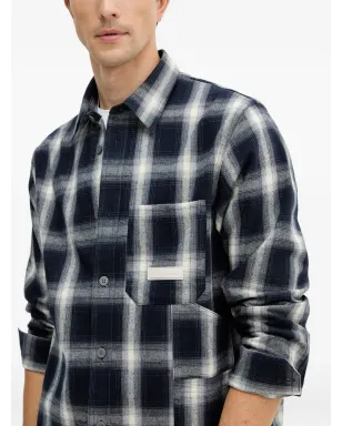 Armani Exchange チェック柄ポケットシャツ - サムネイル4