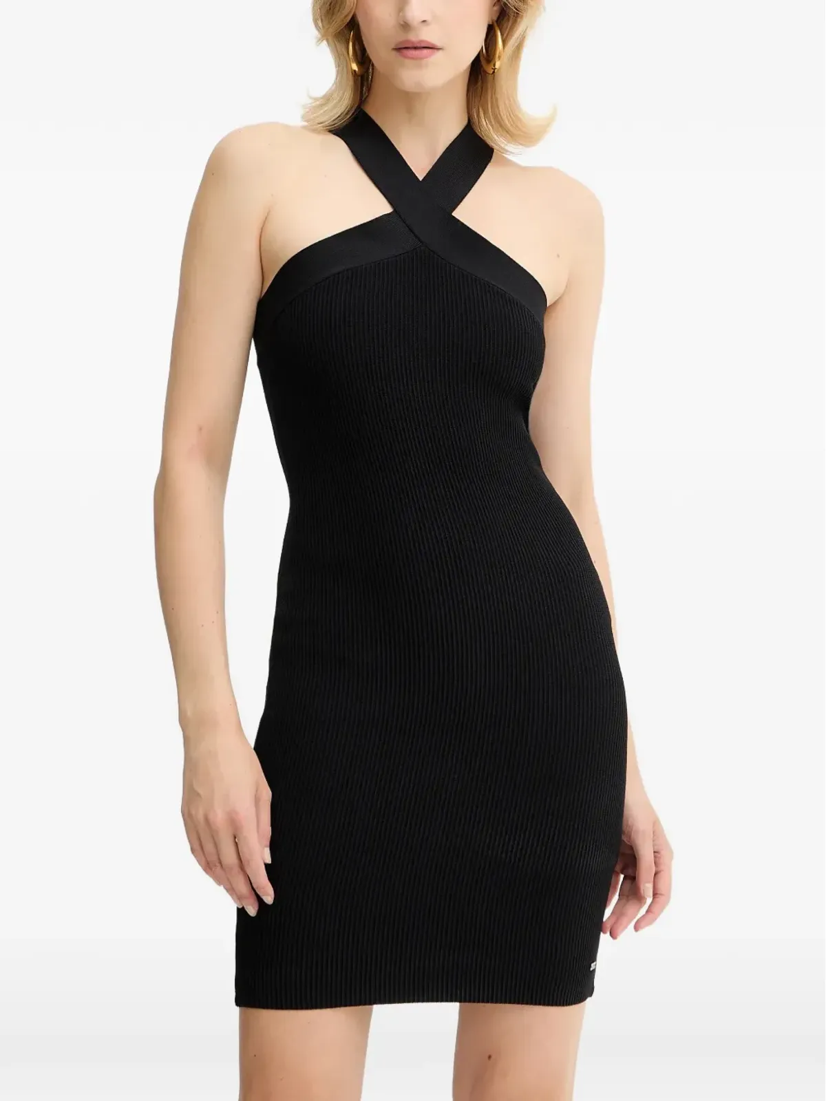 Armani Exchange ホルターネック ミニドレス - 画像1