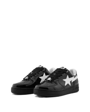 A BATHING APE® ロゴパッチ レースアップ スニーカー - ブラック - サムネイル2