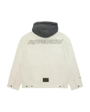 AAPE BY *A BATHING APE® ボタンフロント フード付きジャケット - サムネイル2