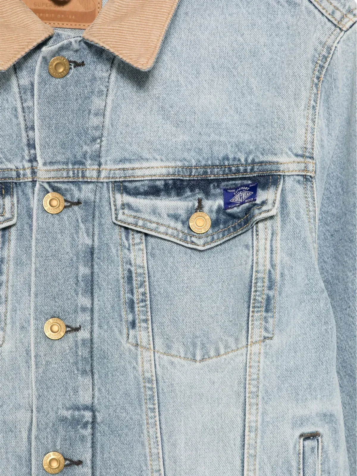Superdry コーデュロイ襟付きジャケット - 画像3
