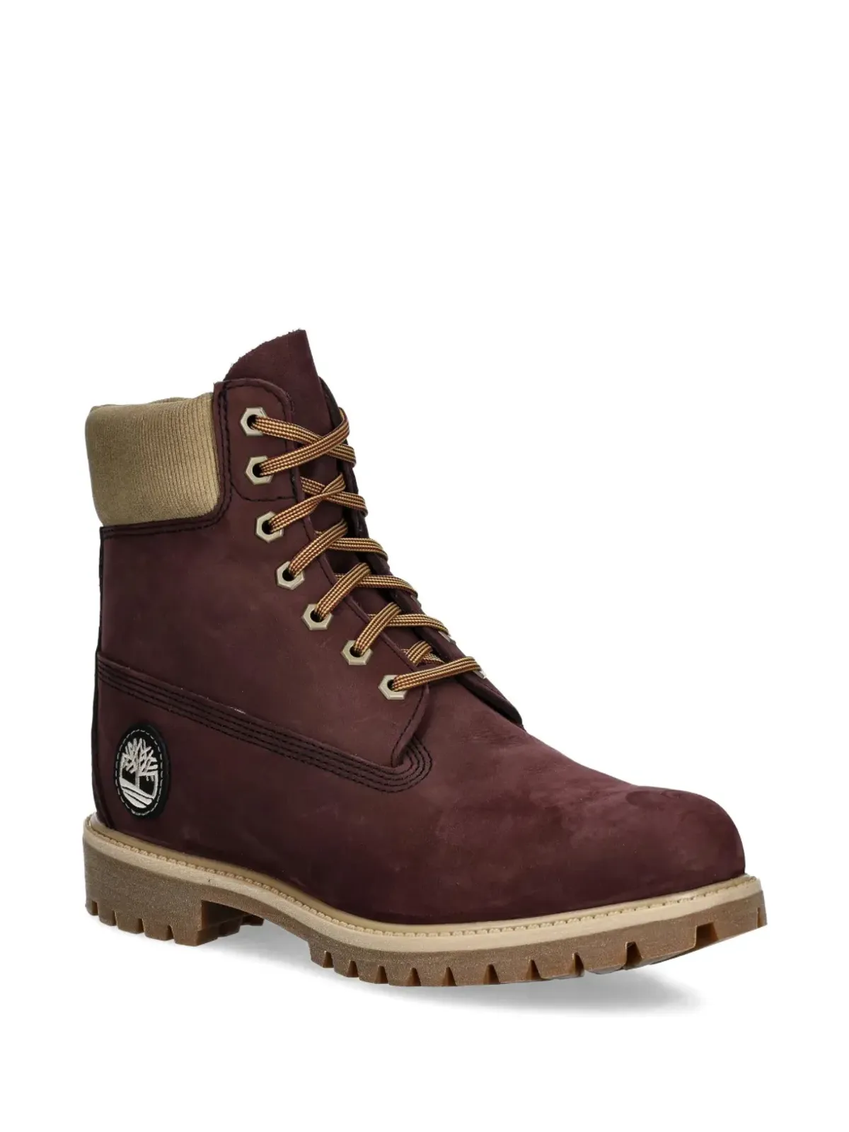 Timberland レースアップ ロゴパッチ ブーツ - 画像2