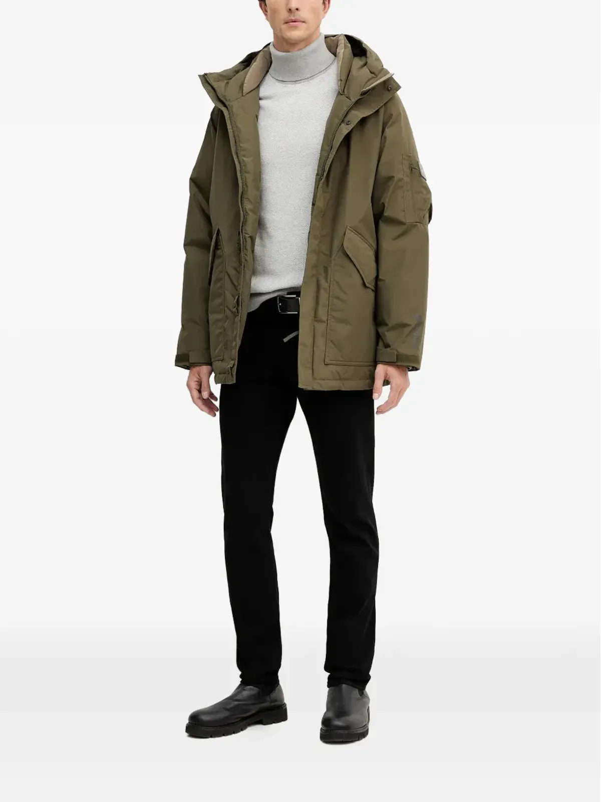 Trussardi ブラックのストレートジーンズ - 画像2