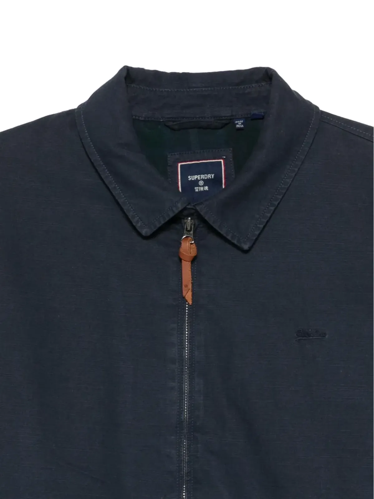Superdry コットンジップアップジャケット - Blue - 画像3