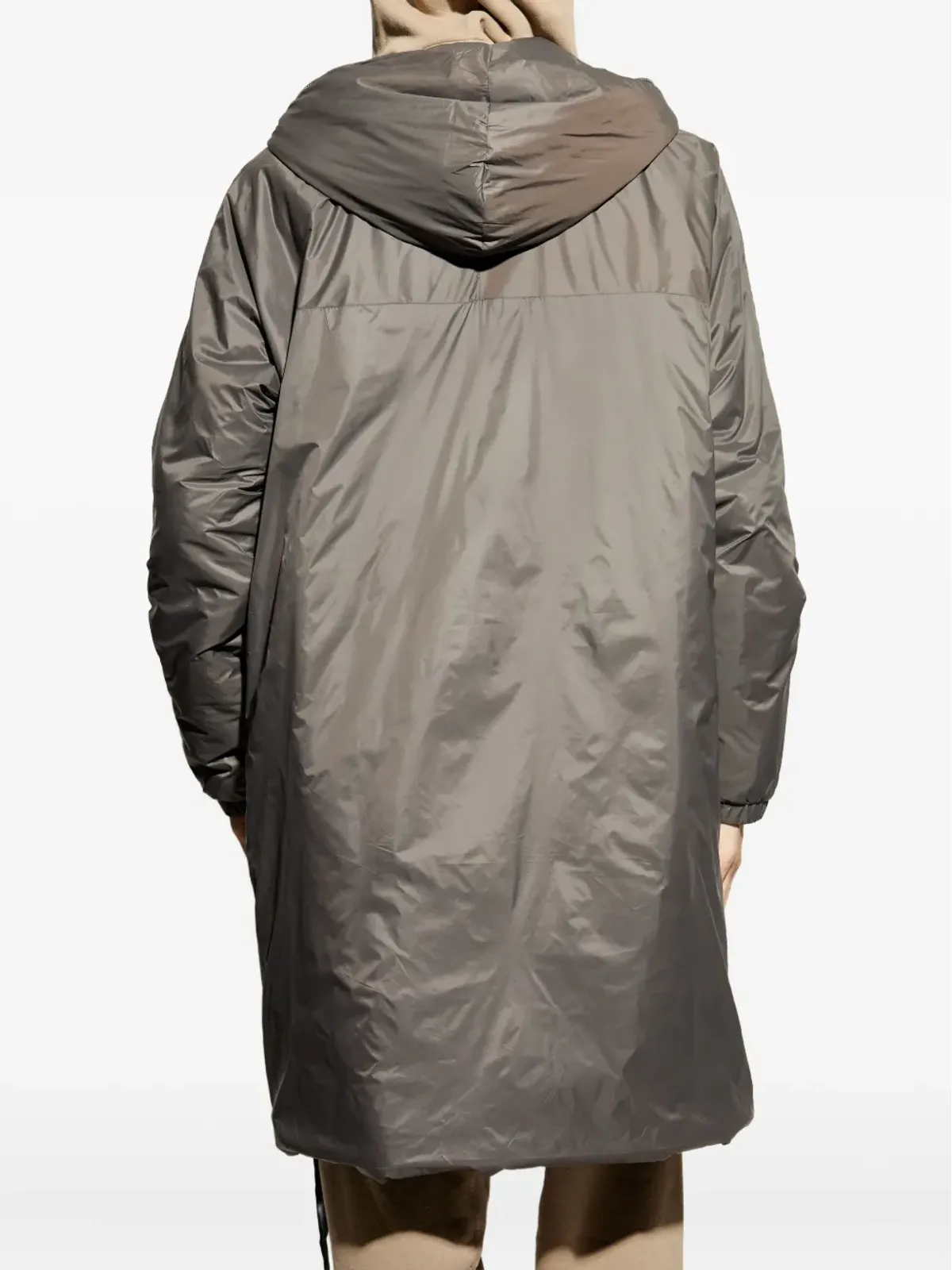 Rick Owens DRKSHDW フード付きジップコート - 画像4