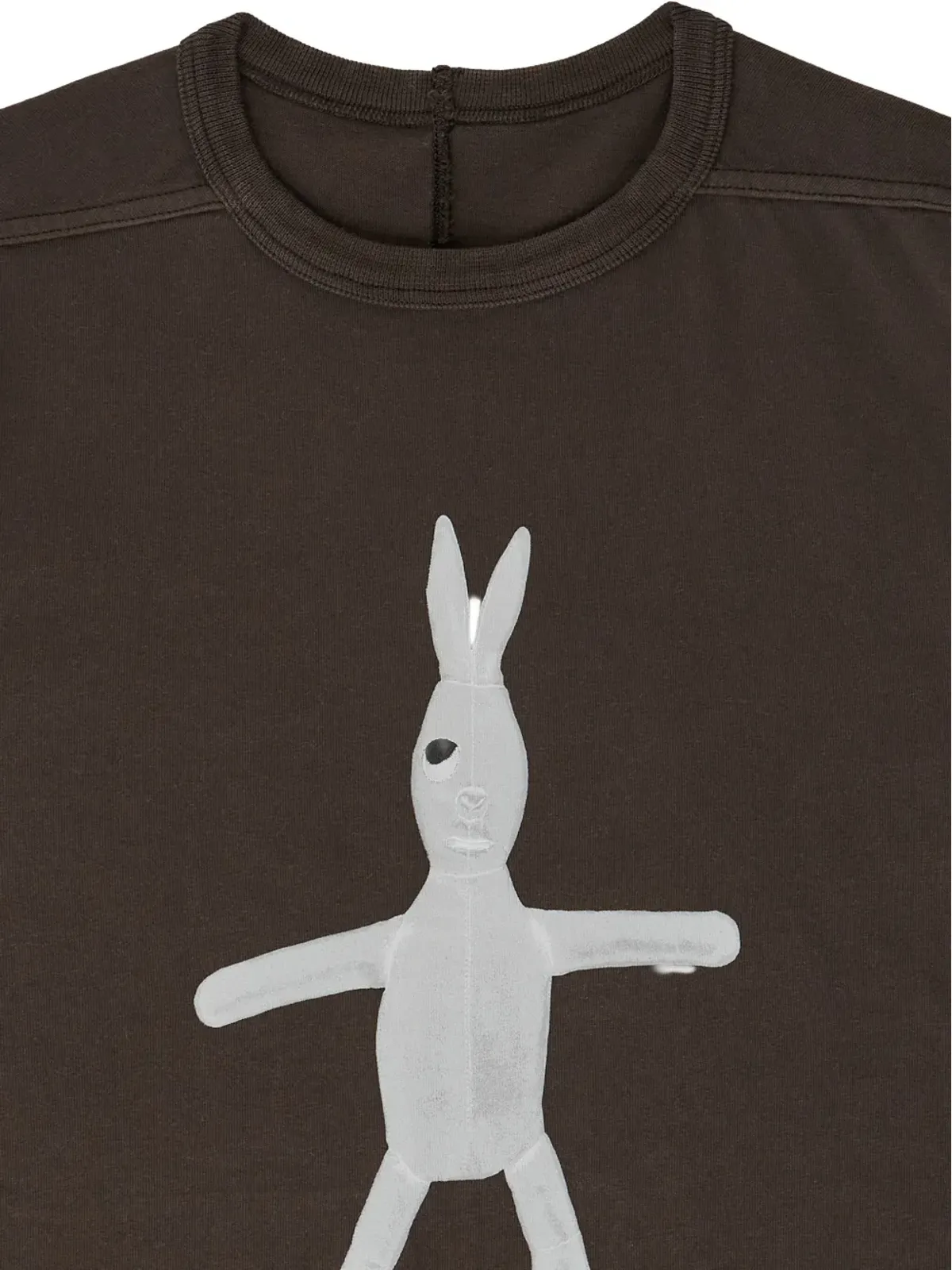 Rick Owens Kids グラフィックプリント長袖Tシャツ - 画像3