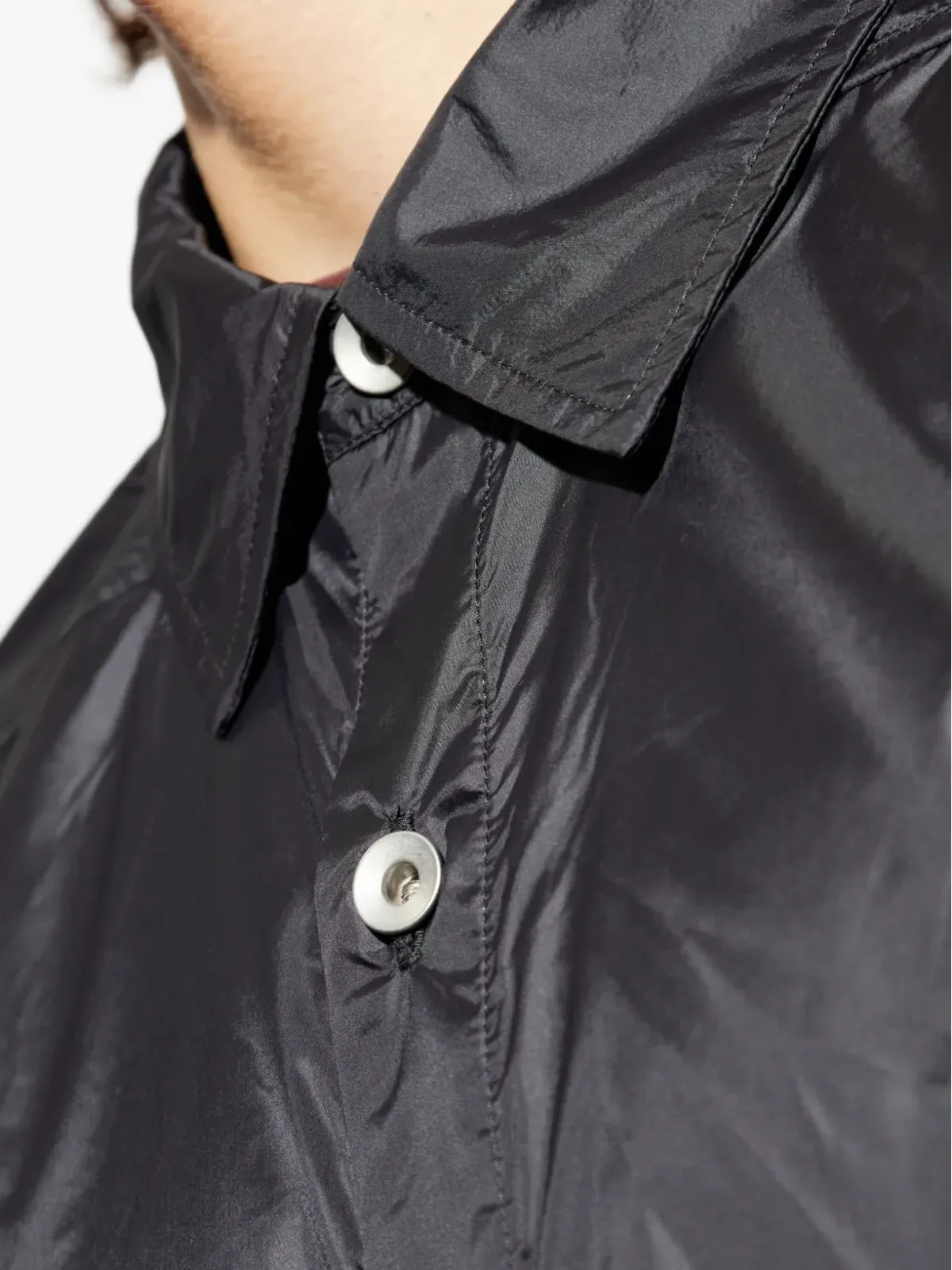 Rick Owens DRKSHDW ボタン付きポケットオーバーシャツ - 画像5