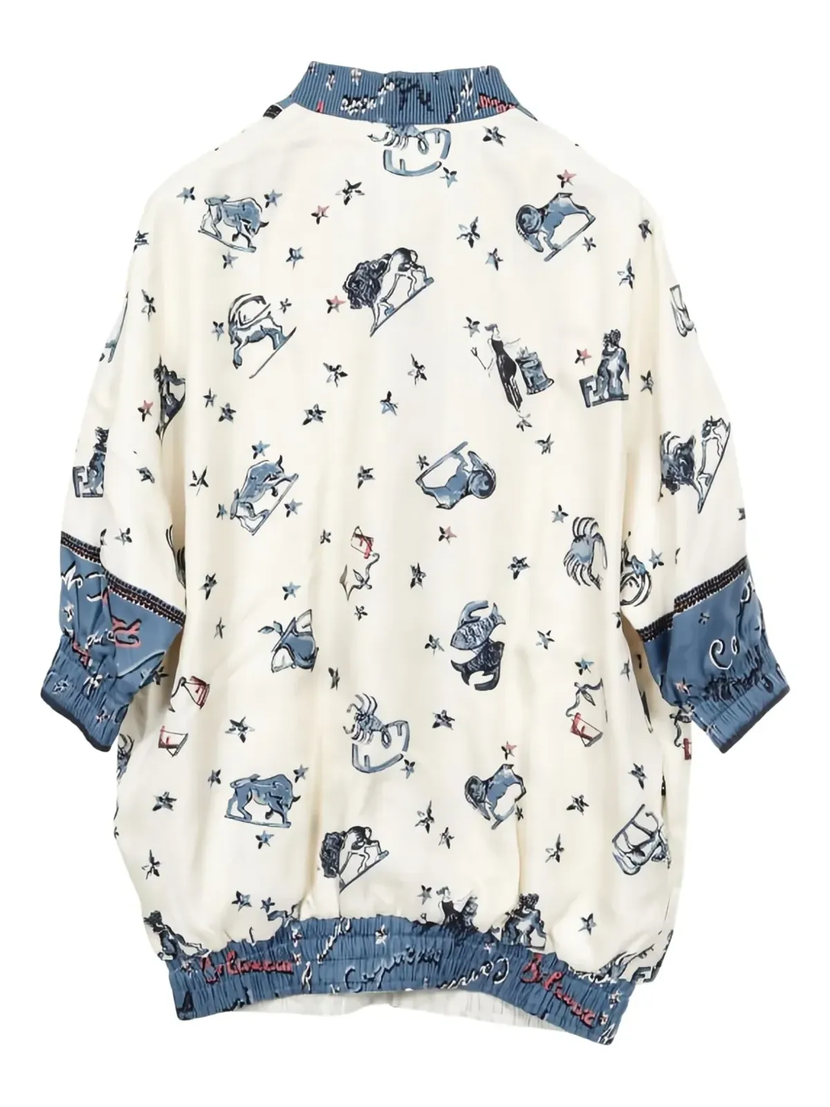 Fendi Pre-Owned 2010s astrology-motif ジャケット - 画像2