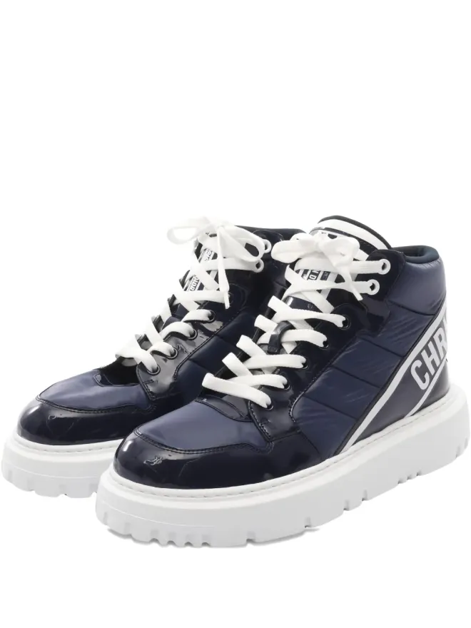 Christian Dior Pre-Owned Christian Dior Pre-Owned D-Player ハイカットスニーカーの商品画像