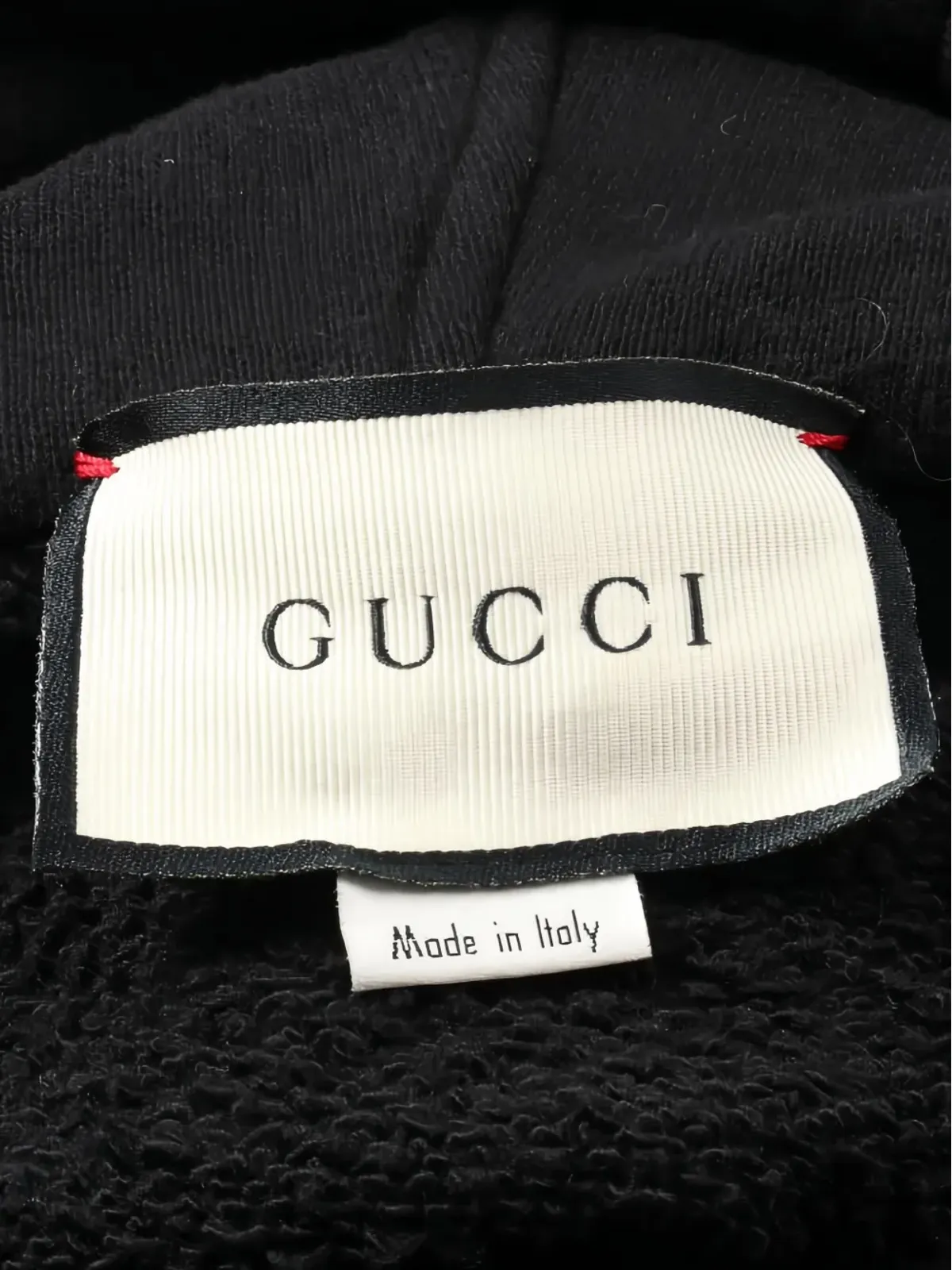 Gucci ビンテージ 2010年代 ロゴプリント フーディー - 画像3