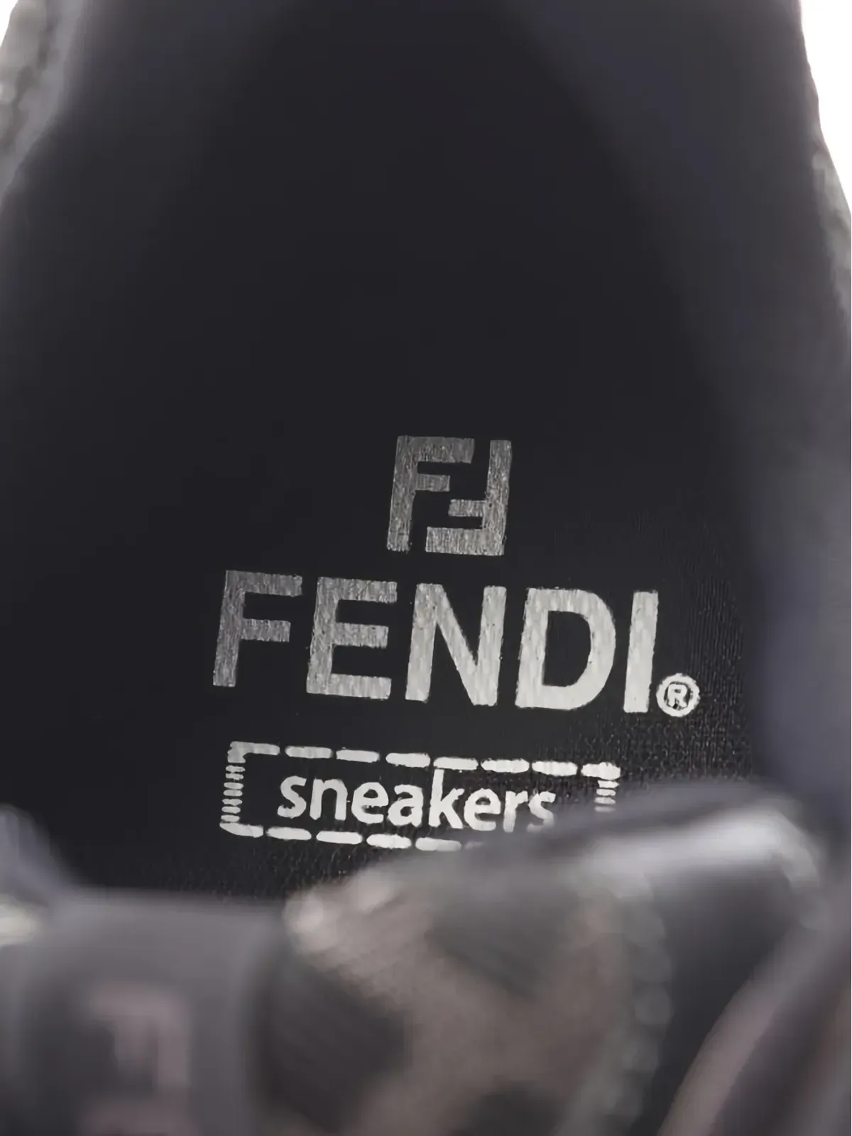 Fendi Pre-Owned 2010s Faster ロゴスニーカー - 画像5