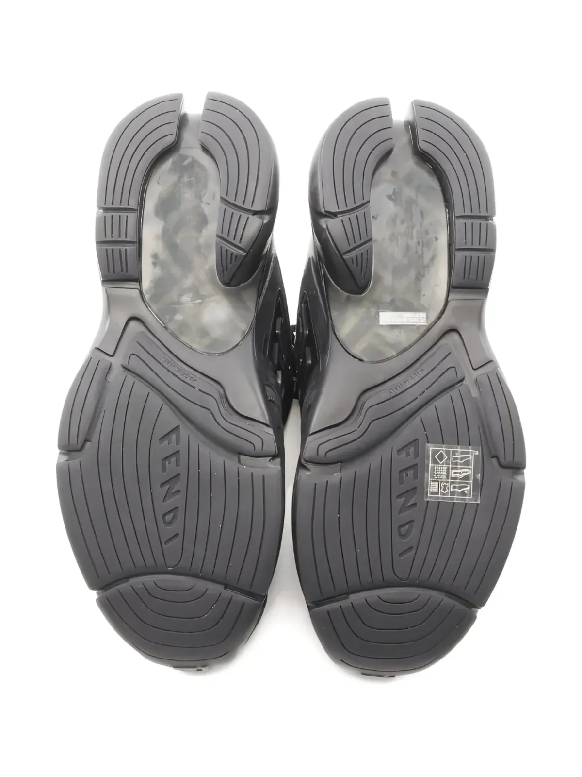 Fendi Pre-Owned 2010s Faster ロゴスニーカー - 画像2