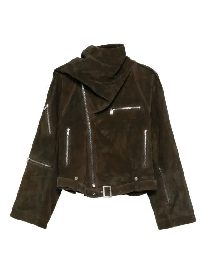 Rick Owens Rick Owens アシンメトリック バイカージャケットの商品画像