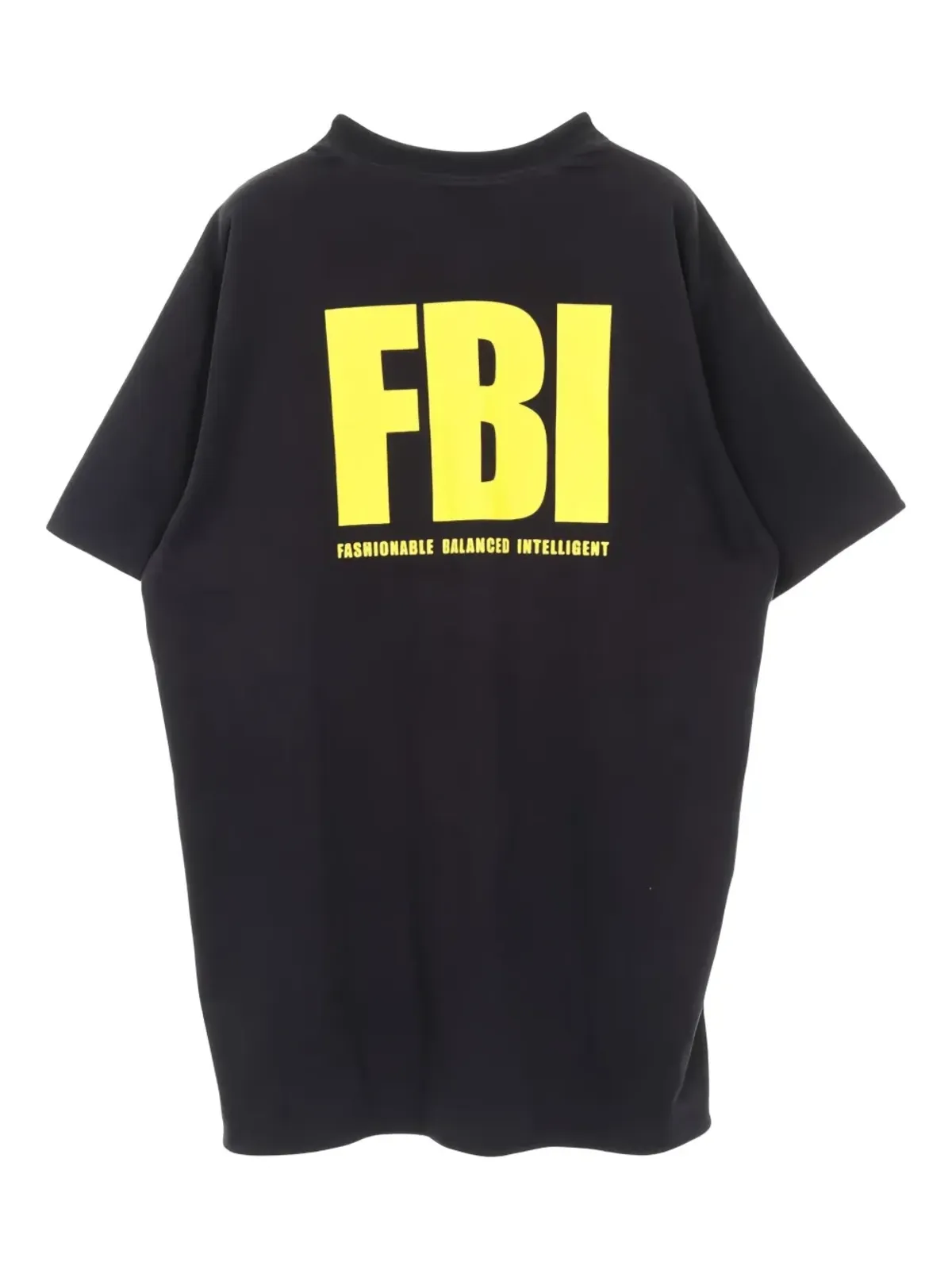 Balenciaga Pre-Owned ビンテージ 2010年代 タイガープリント リバーシブル クルーネックTシャツ（ブラック） - 画像2