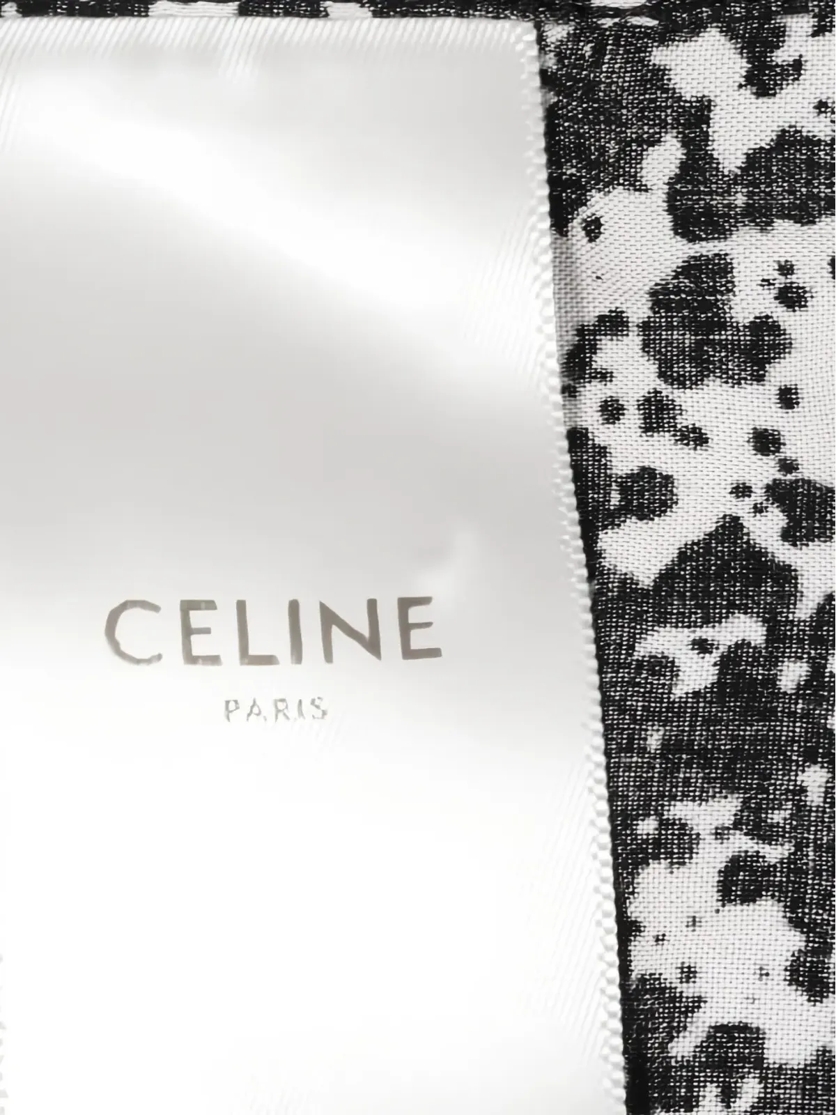 Celine Pre-Owned 2010s 全体柄 ロングスリーブ シャツ - Black - 画像3