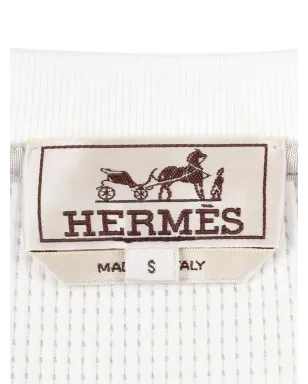 Hermès Pre-Owned コットン スウェットシャツ（ホワイト） - サムネイル4