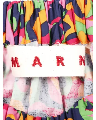 Marni Pre-Owned 柄入りコットンのミディスカート - サムネイル3