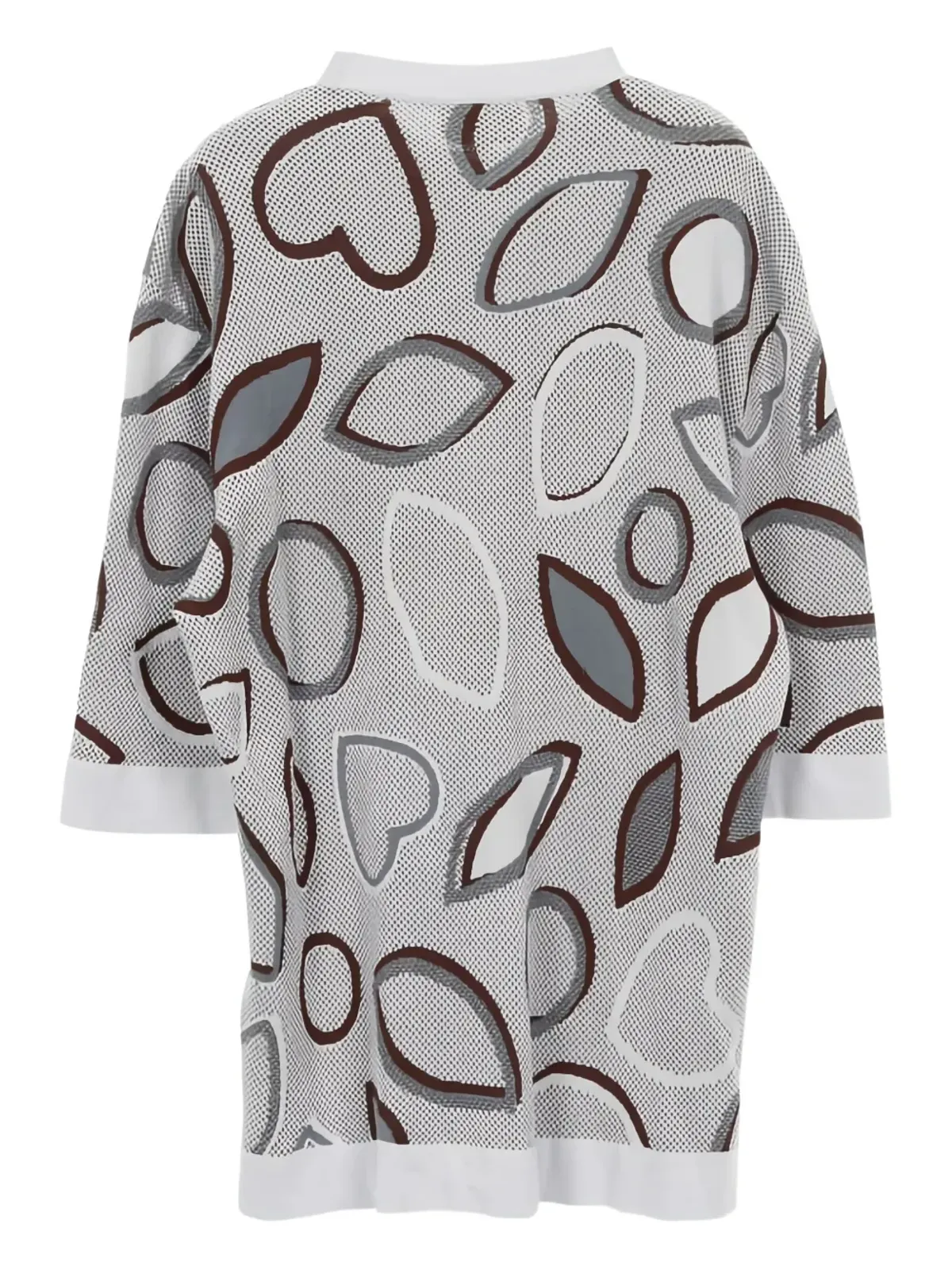 Hermès Pre-Owned 2010年代柄 クルーネックTシャツ グレー - 画像2