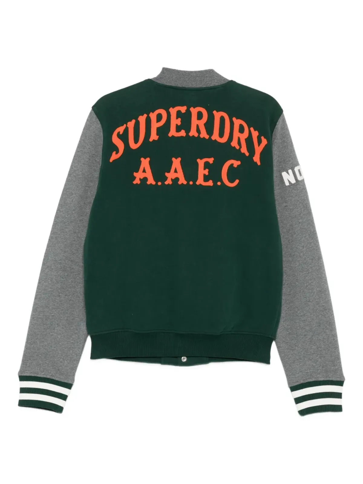 Superdry ロゴプリント ボンバージャケット - グリーン - 画像2