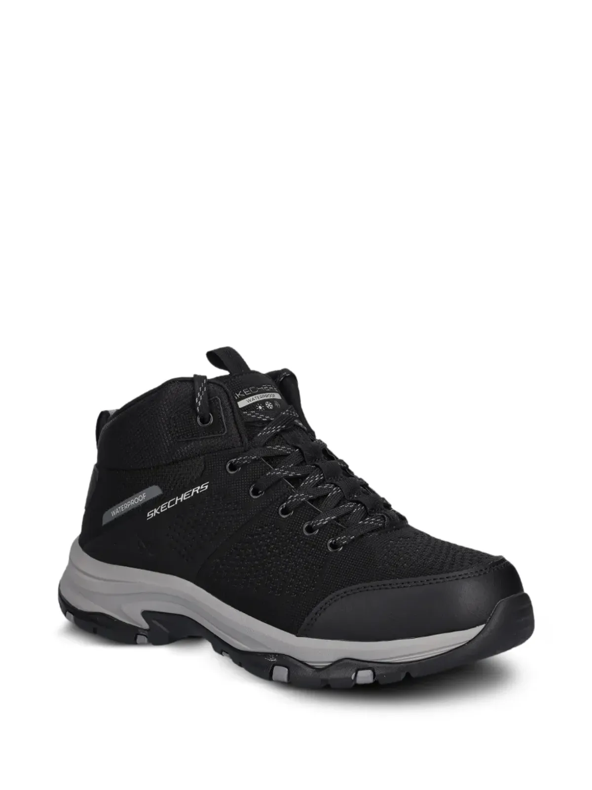 Skechers トレイル デスティネーション レースアップスニーカー ブラック - 画像2