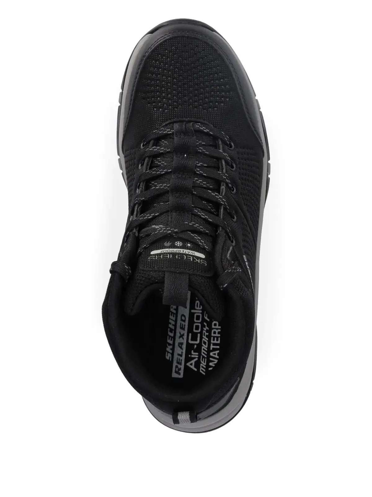 Skechers トレイル デスティネーション レースアップスニーカー ブラック - 画像3
